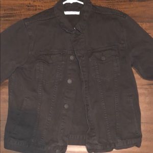Pacsun black jean jacket sz Medium runs a bit big